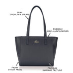Lavie Women's Betula Tote Handbag | Ladies Purse Handbag | Bag for Women | Rakhi Gift for Sister