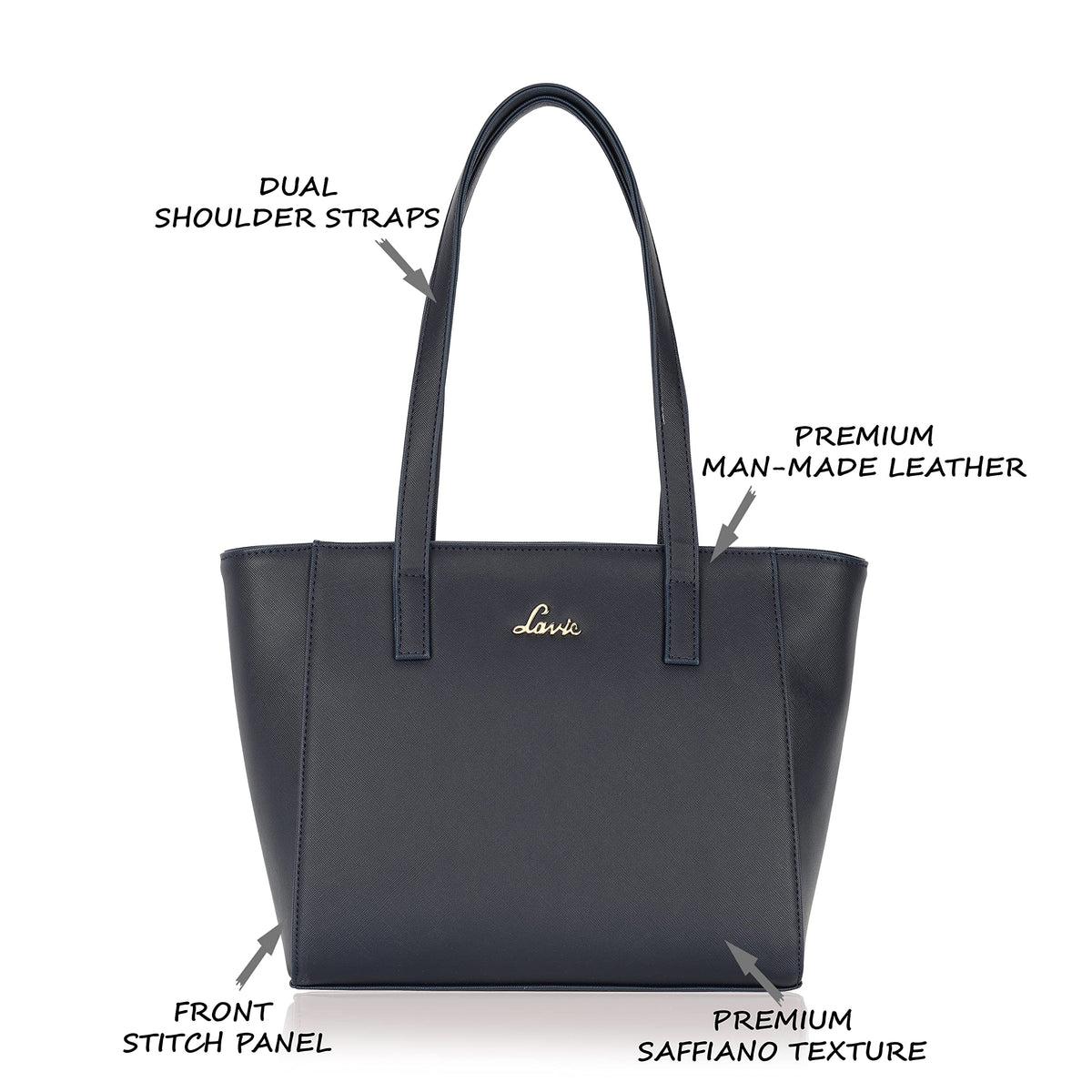 Lavie Women's Betula Tote Handbag | Ladies Purse Handbag | Bag for Women | Rakhi Gift for Sister