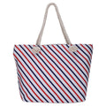 SIBY Tote Bag - Canvas Rope Handle Bag with Zipper Closure, Spacious Interior Pocket - Modern Style, Ideal for All Occasions