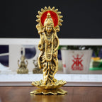 KridayKraft Ram Lalla Idol for Home Metal Ram ji Murti Ayodhya Tample Ramlala Statue Mandir Ayodhya Model God Idols for Pooja Room Home Decor