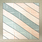 FAHABO Digital Print Mal Mal Cotton Scarf for Women – Soft, Lightweight Hijab, Head & Neck Wrap | Stylish Fashion Scarf (Blush Peach, Candy Peach, Smoke Grey)