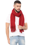 FabSeasons Solid Woolen Winter cashmere Scarf, Scarves, Stoles and Shawl, Size - 70 * 190 cms