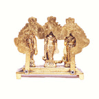 KridayKraft Shri Ram Darbar Metal Statue for Pooja,Lord Rama Laxman Sita & Hanuman Murti Religious Idol for Home,Office Decor,Shopiece Figurines,Gift Article...