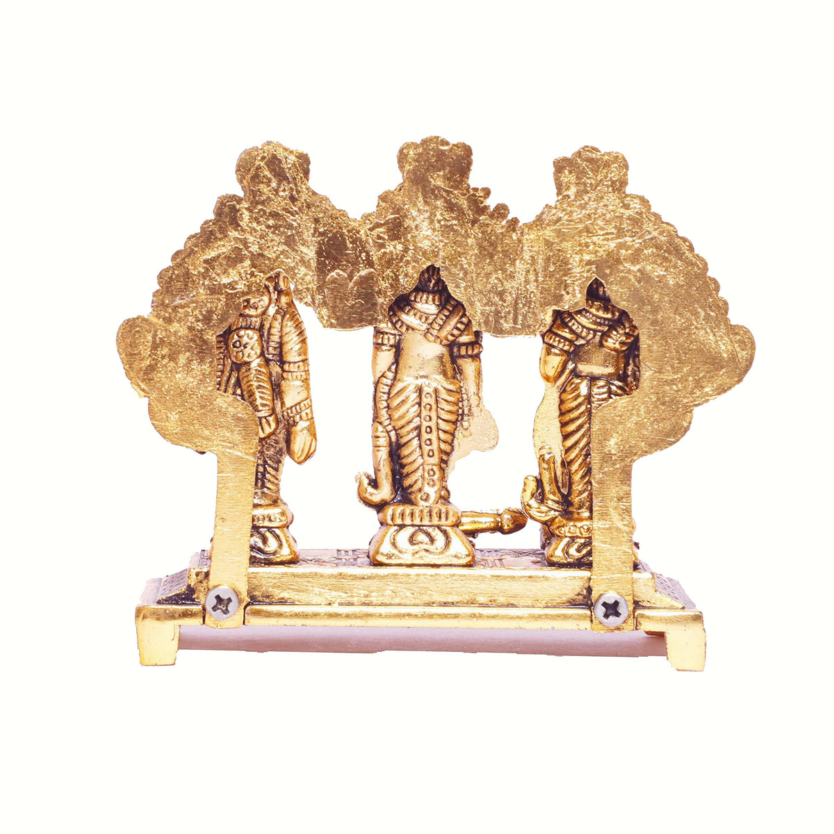 KridayKraft Shri Ram Darbar Metal Statue for Pooja,Lord Rama Laxman Sita & Hanuman Murti Religious Idol for Home,Office Decor,Shopiece Figurines,Gift Article...