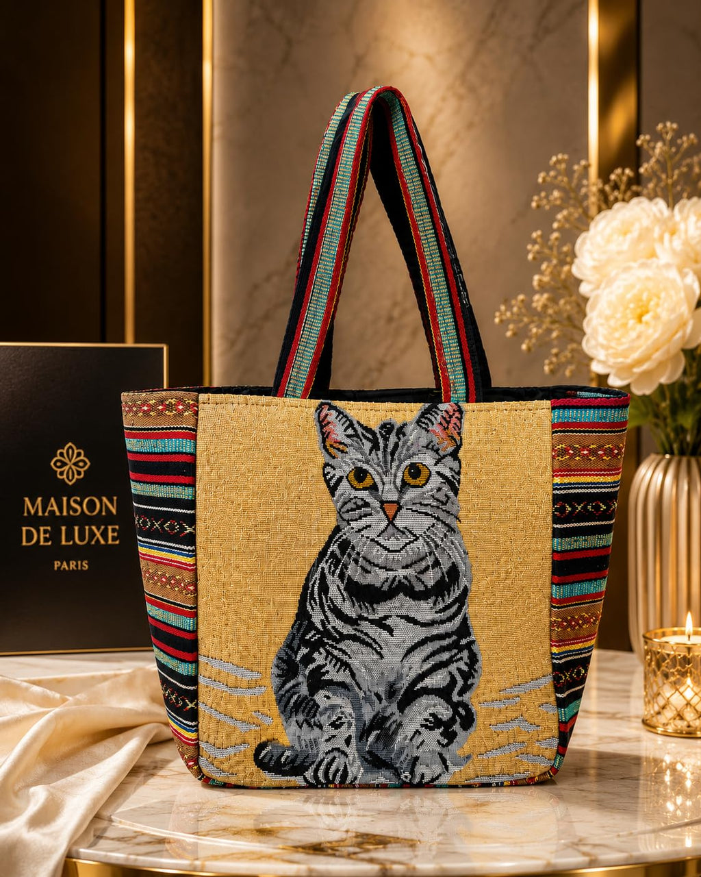 CULT FACTORY Printed Office Tote Bag for Woman Big Size Hand Bags for Women Stylish Ladies Purse (Grey)