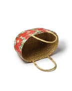 Handcrafted Seagrass Gift Basket for Elegant Festive Hampers and Eco-Luxe Decor