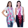 PALATT Cotton Scarf for Women | Lightweight Summer Stole for Women | Soft Breathable Ladies Scarf | Size 70 x 180 cm