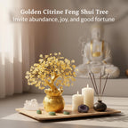 ZAICUS Citrine Crystal Tree for Home Decor & Feng Shui Gift