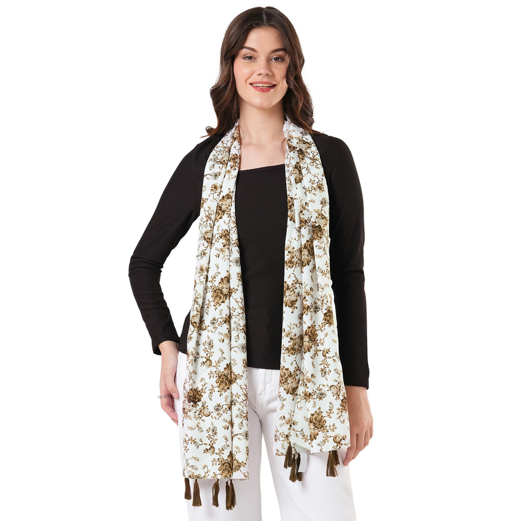 SAHIL SCARF Women Lightweight Scarf | 180 x 55 cm | Soft, Comfortable & Breathable | All Season Scarf