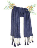 Chandwasia Rayon Design Trendy Stole Scarf Shawl | For Travel Office Casual Outdoor Styling | Rayon Fabric Printed Pattern Soft Texture Fringed Edge Design | Unisex Accessory For Seasonal Use