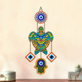 Artvibes Sea Turtle Evil Eye Wall Hanging for Home Entrance | Nazar Protection MDF Wall Decor | Lucky Vastu Art for Living Room | Bedroom | Balcony | Office & Hallway | Housewarming Gift (WH_8545N)