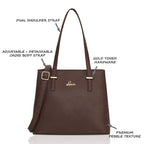 Lavie Women's Handbag (Brown)