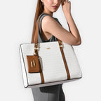 Lavie Luxe Women's Workbox Tote Bag | Tote Bag for Work | Ladies purse | Stylish Shoulder Bag | Gift for Women