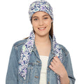 The Headscarves Premium Cotton Printed Headscarf for Women – Soft Chemo Headwear, Stylish Hijab Cap, Breathable Headwrap for Hair Loss, Modest Fashion Scarf & Cancer Turban