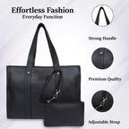 NUBUFF FASHION Womens croco Textured Shoulder Tote Bag (BLACK)
