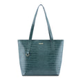 Fastrack Croco Charm Tote Bag | Faux-Leather Women's Handbags | Tote for Casual Carry