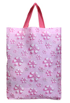 Kuber Industries Cotton Reusable Grocery Shopping Bag With Handle|Goodies Bag Promotional Bag for Birthday|Size 26 x 11 x 38|Pack of 12 (Pink)