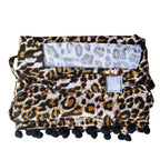 Switchon Innovative scarf for wome with closer Hook and Loop Tape- Multi (Brown and Black)