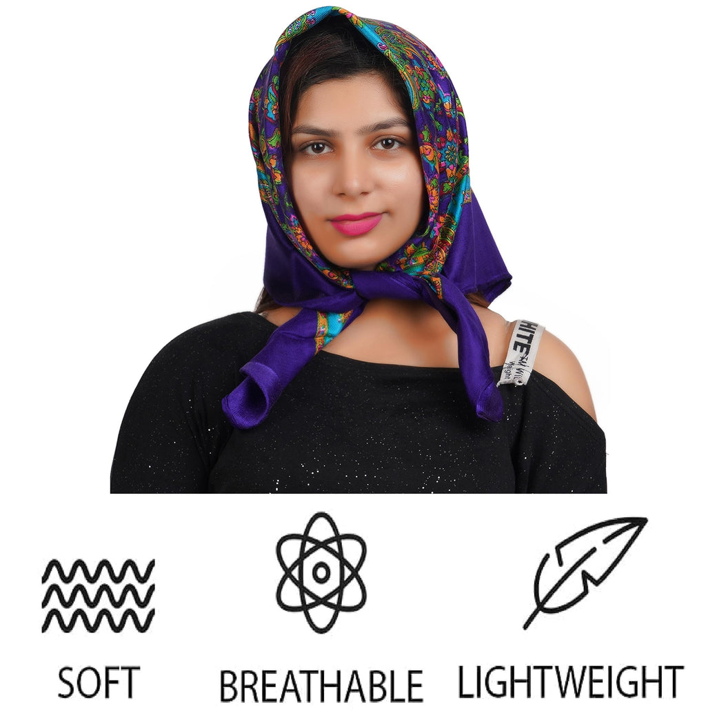 KETKAR Wome Scarf for Winter, Cozy Warm for Winter_Pack Of 1,Blue