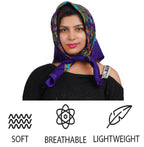 KETKAR Wome Scarf for Winter, Cozy Warm for Winter_Pack Of 1,Blue