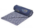 A Brand New - Umi Super Soft Brushed Microfiber Cotton 3 Layer Breathable Single Dohar Lightweight Summer Blanket Dohar 57X87(Inches) 144X220(CM) Flannel Dohar Throws for Bed Kafalo