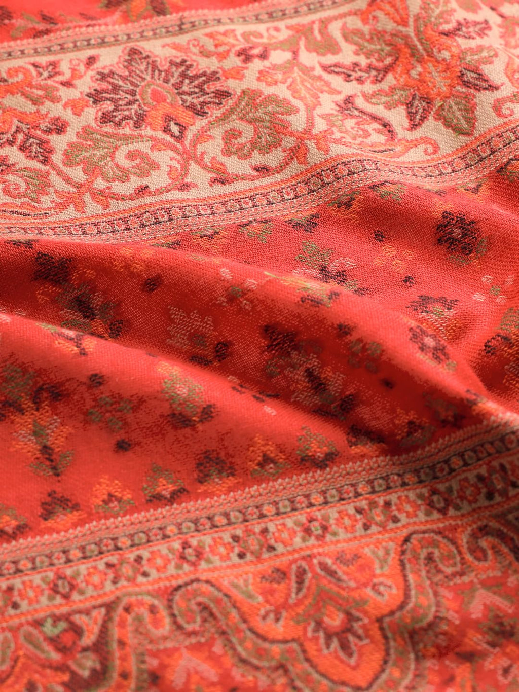 Pashmoda Women Khwaab Woven Design Jamawar Shawl (Size 101X203 CM)