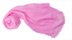 Iba & Isba Women's Plain Crinkled Scarves, Stoles, Hijab (76 x 36 inch) (Baby Pink)
