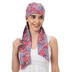 The Headscarves Premium Cotton Printed Headscarf for Women – Soft Chemo Headwear, Stylish Hijab Cap, Breathable Headwrap for Hair Loss, Modest Fashion Scarf & Cancer Turban