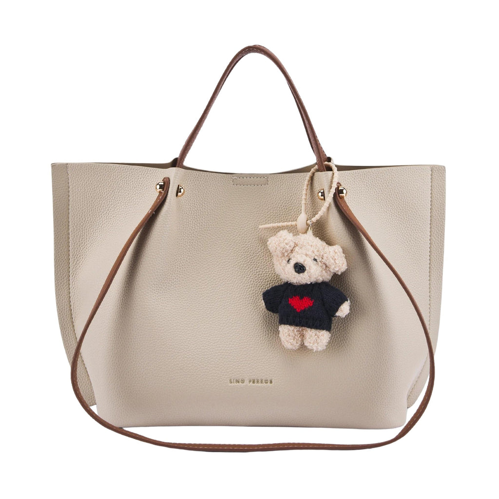 Lino Perros Avril Halo Beige Tote Bag