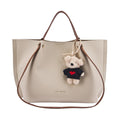 Lino Perros Avril Halo Beige Tote Bag