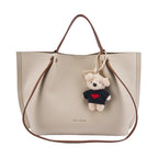 Lino Perros Avril Halo Beige Tote Bag