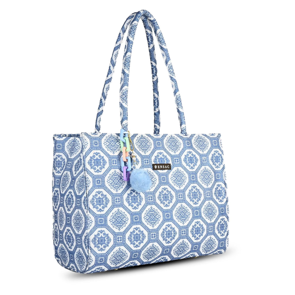 ENSAC Tote Bags For Womens Big Purses And Handbags Ladies Big Shoulder Bag Premium Large Capacity Tote Bag for Girls Elegant Casual Office & College Bag Spacious Handbag With Inner Pockets