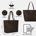 Lavie Women's Malgana Tote Handbag | Tote Bag For Work | Ladies Purse | Stylish Shoulder Bag | Gift for Women