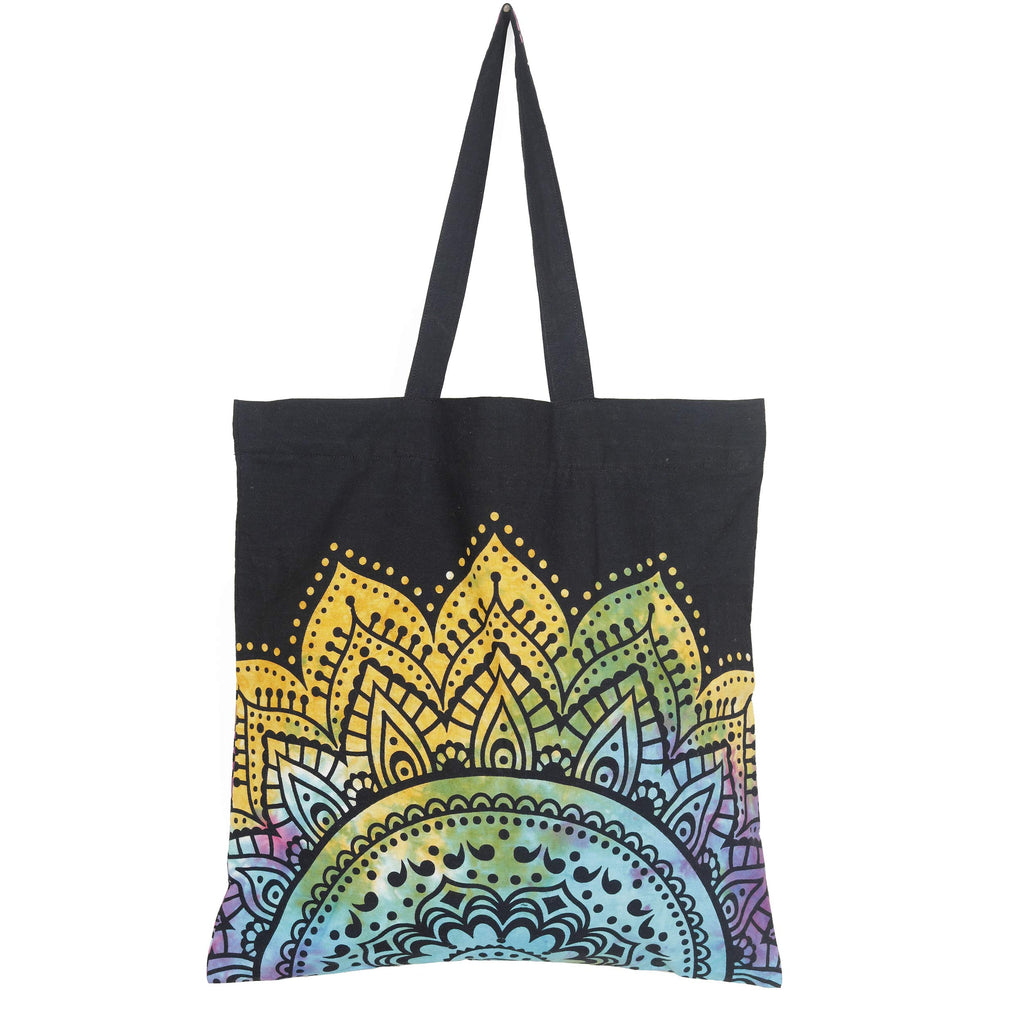 Ravaiyaa - Attitude is everything Cotton Shopping Bag Women Tote Shoulder Handbag Cotton Purse Bags (Multi)