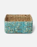 Seagrass Organizer Tray and Storage Basket for Fruits and Home Use