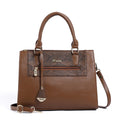 EXOTIC Urban Grace Handbag with Snake Print Panel