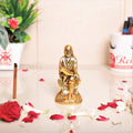 KridayKraft Shirdi Sai Baba Statue Idol Showpiece for Car Dashboard & Home,Office,Table Decorative Gift for Have House Warming, Birthday...