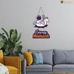 Artvibes Enjoy Every Moment Printed Wooden Wall Hanging | Quotes Decor Item | Wall Poster Art Piece | Office Decor | Inspirational Quotes Wall Art | Mdf Wall Decoration | Gift Items (WH_5726N)