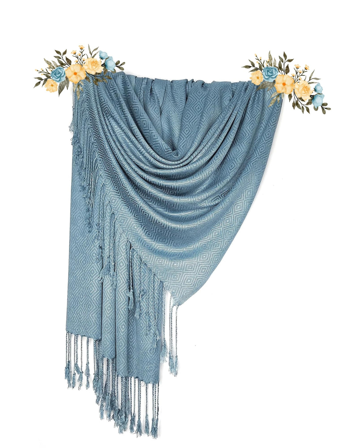 Chandwasia Scarf Stole & Shawl | For Casual Styling, Travel, Office, Daily Use, Outdoor | Viscose Dobby Weaving Fabric, Lightweight, Soft Texture, Breathable Material, Long Wrap