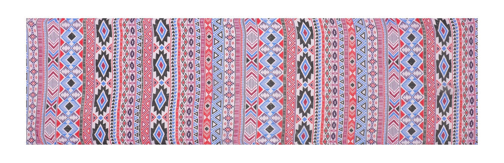 EH 100% Pure Mulberry Silk Scarf for Women, head scarf, neck scarf, hair scarf, digital printed long (22 X 72) (MC 4)
