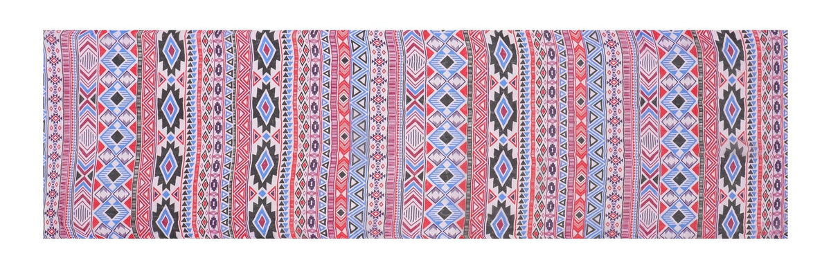 EH 100% Pure Mulberry Silk Scarf for Women, head scarf, neck scarf, hair scarf, digital printed long (22 X 72) (MC 4)