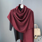 CrossKulture Viscose Scarf For Women | Long, Stylish, Lightweight Stole | Neck Scarf, Hair Scarf, Head Scarf For Girls | Womens Accessories & Apparel For Female, Brown