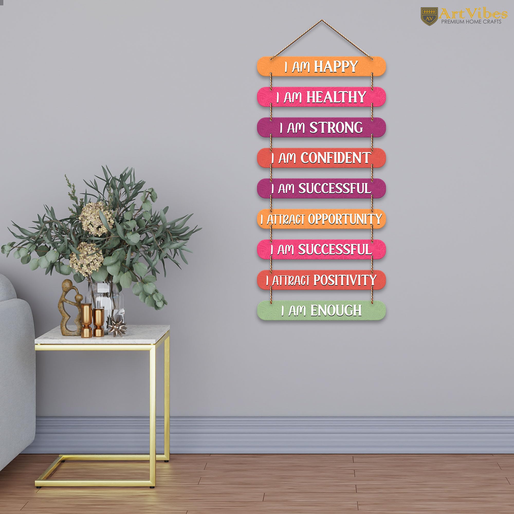 Artvibes Self Motivation Quotes Decorative Wall Art | Quotes Decor Item | Motivational Wall Decor | Wall Poster | Graphic Artwork | Gift Items | Office Wall Decoration Items (WH_9316N)