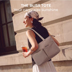 MOKOBARA Bliss Tote 12 5L Laptop Bag 15 6 Inch Office Travel Beige