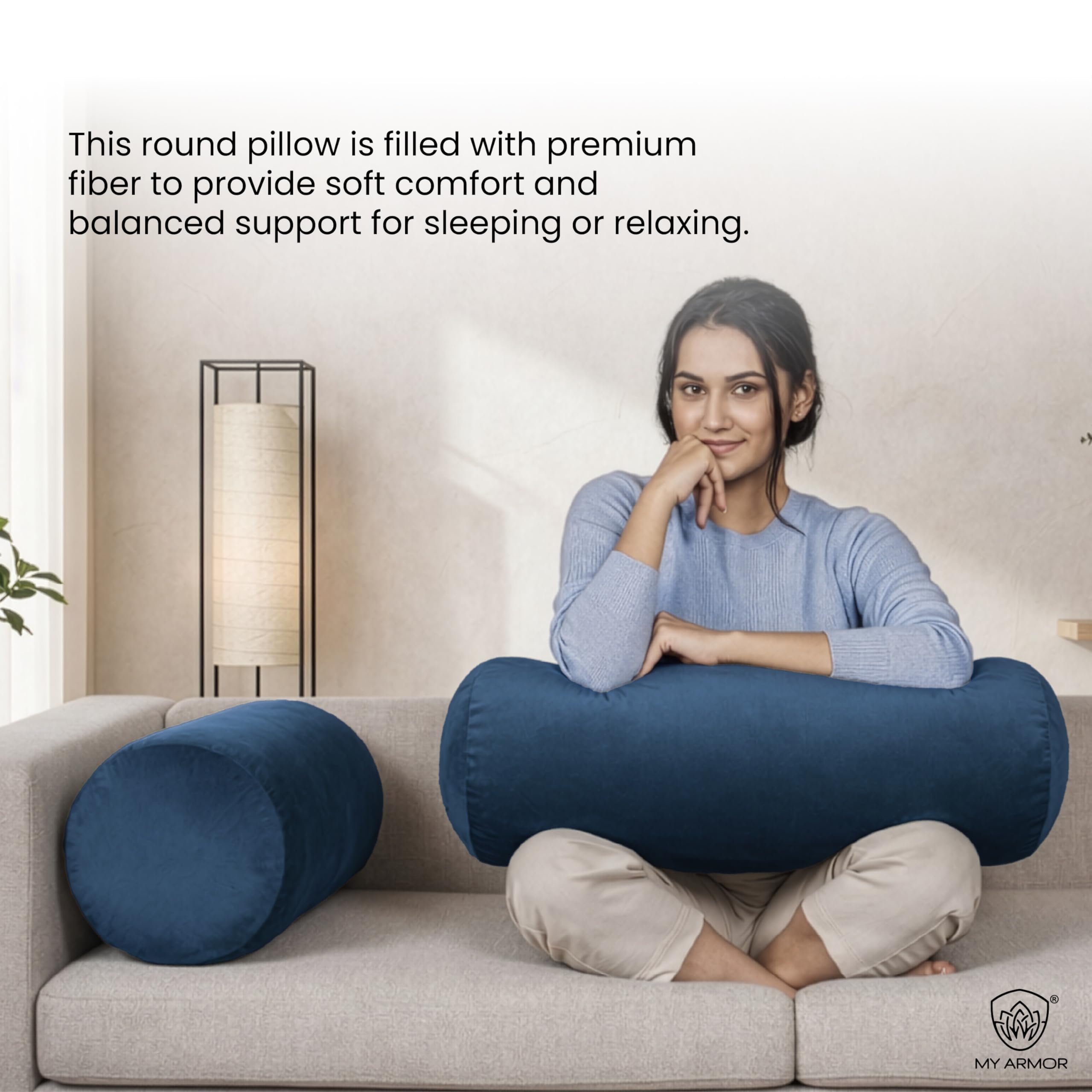 METRON Face Down Pillow for After Eye Surgery Recovery, Soft Foam Support for Post Surgery, Prone Postion Sleeping Down Pillow
