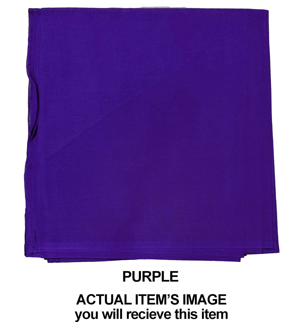 Pure Cotton Scarf Stole for Women, 175 x 100 cm, Lightweight, Versatile, Multiple Colours (Purple)