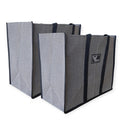 VORIYO Travel Shopping Grocery Bag Eco Cotton Foldable Daily Use (Pack Of 2) TV02D