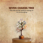 Wonder Care Crystal Tree for Home Decorations and Healing Stones Room Crystal Decor [Multi Crystal 150 Beads