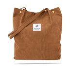 Kraptick CanvasTote Bags – Stylish Shoulder Tote Bag for Everyday Use For Women Reusable Compact Perfect as a Grocery, Shopping Bags for Grocery (Brown)