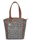 ZOUK Rhea Kapoor Adira Tote Bag for Women | Stylish Handbag for Woman | Premium Tote Bags | Purse Handbag | Big Size Stylish Hand Bags | Lattice Lace